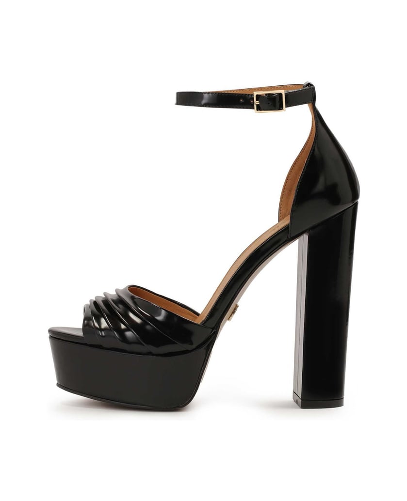 Kazar-Schwarze-Sandalen-mit-breitem-Absatz-und-Plateau-schwarz