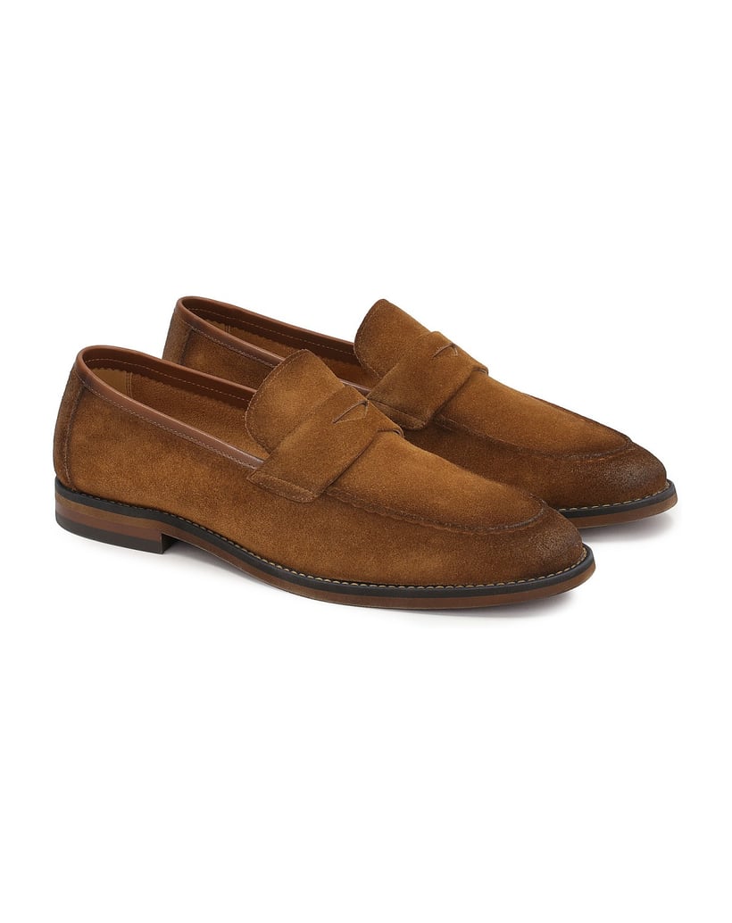 Kazar-Slipper-aus-Wildleder-in-brauner-Farbe-braun