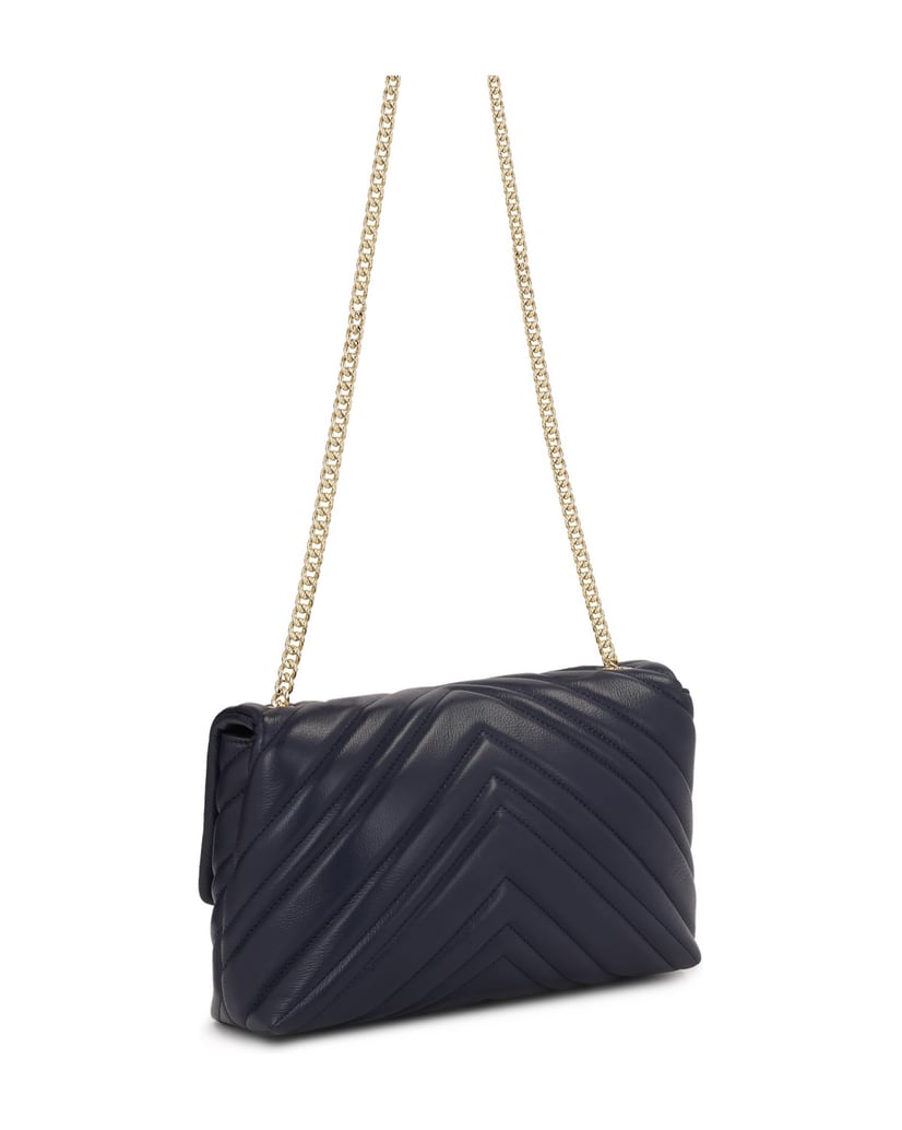 Kazar-Marineblaue-gesteppte-Kettenhandtasche-dunkelblau