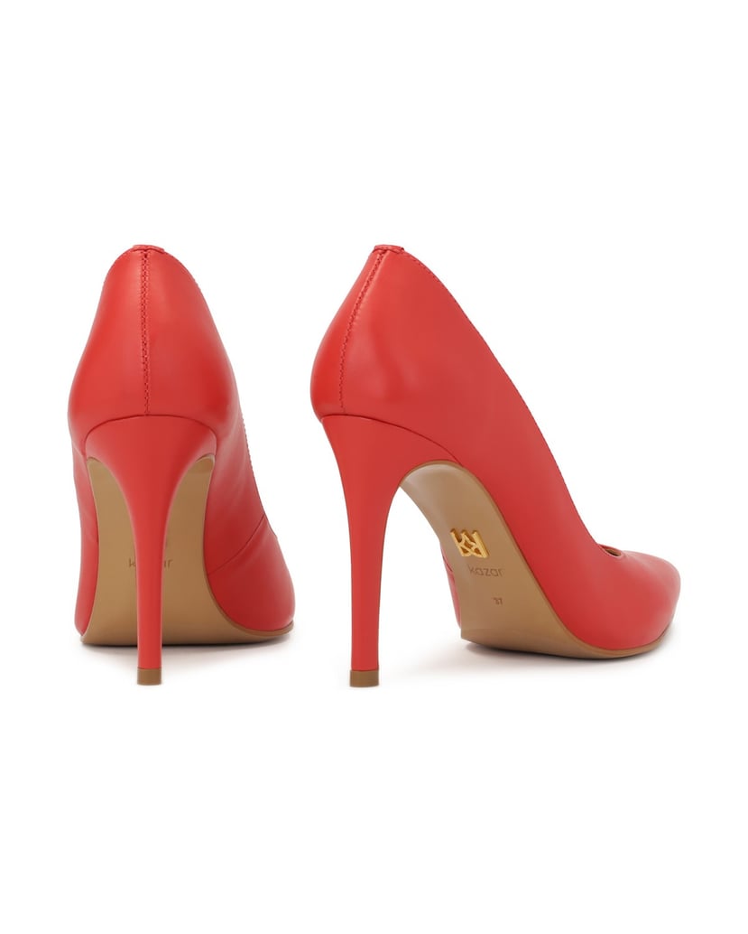 Kazar-Rote-Stiletto-Pumps-aus-Leder-rot