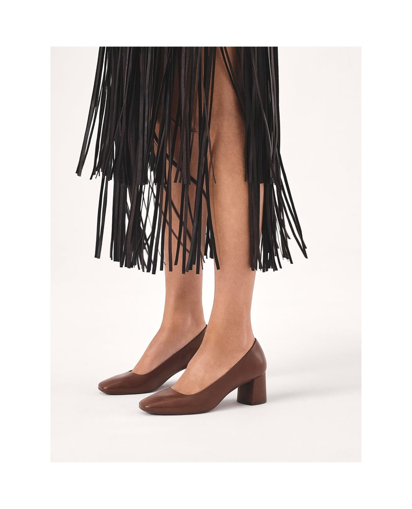 Kazar-Klassische-braune-Pumps-mit-eckiger-Nase-braun