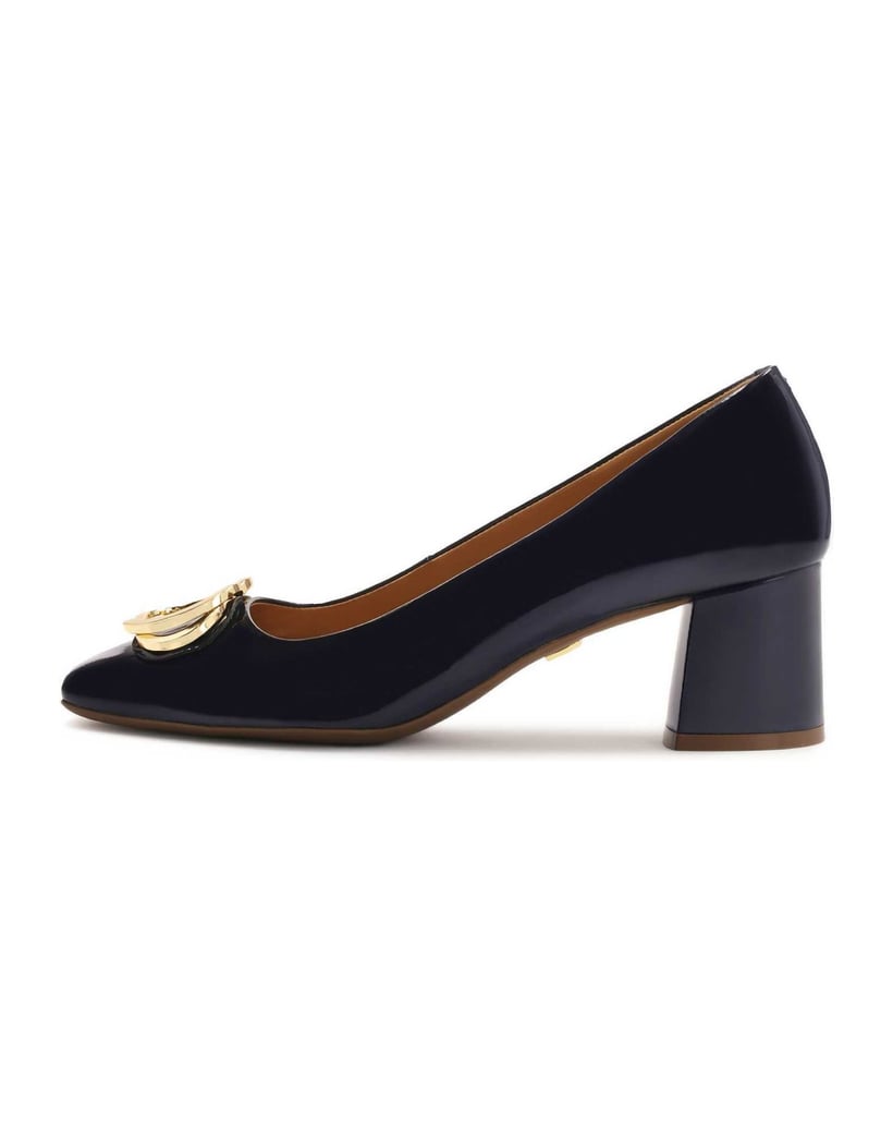 Kazar-Marineblaue-Pumps-aus-Lackleder-dunkelblau