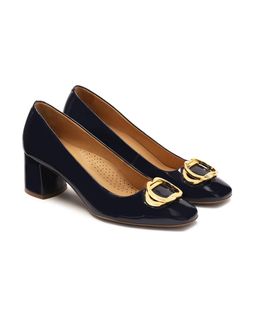 Kazar-Marineblaue-Pumps-aus-Lackleder-dunkelblau
