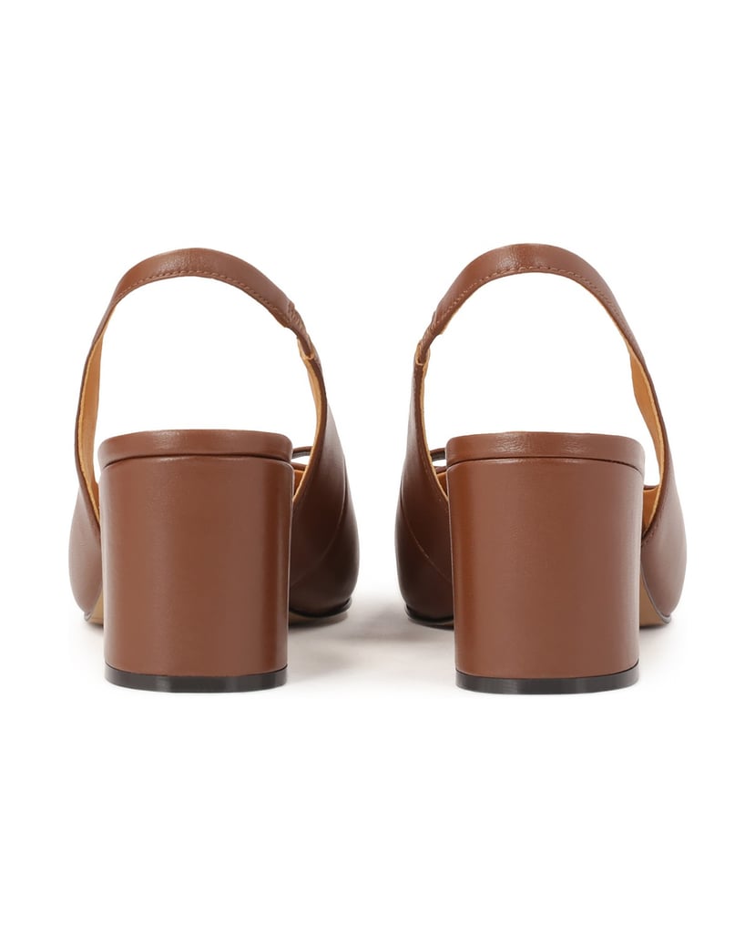 Kazar-Braune-Pumps-mit-offenem-Absatz-braun