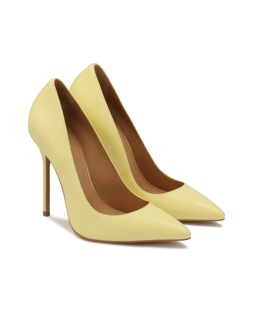 Kazar-Gelbe-hohe-Stiletto-Pumps-gelb