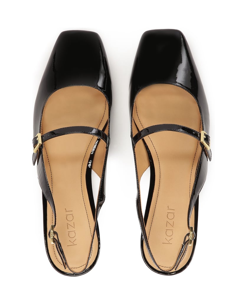 Kazar-Flache-Pumps-aus-Lackleder-mit-ausgestelltem-Absatz-schwarz