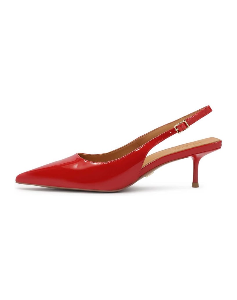 Kazar-Rote-Lacklederpumps-mit-ausgestelltem-Absatz-rot