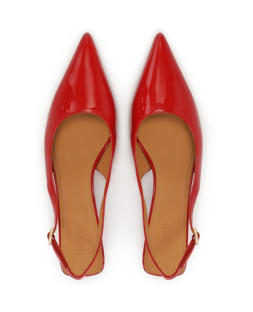 Kazar-Rote-Lacklederpumps-mit-ausgestelltem-Absatz-rot