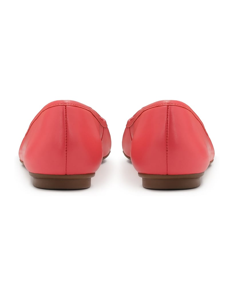 Kazar-Rosa-Ballerinas-mit-Verzierung-auf-der-Nase-pink