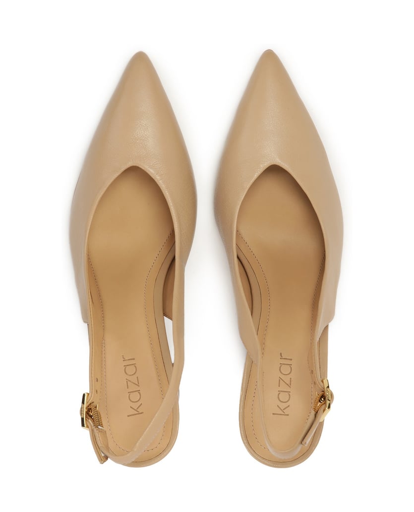 Kazar-Beigefarbene-Pumps-mit-freiliegenden-Absätzen-beige