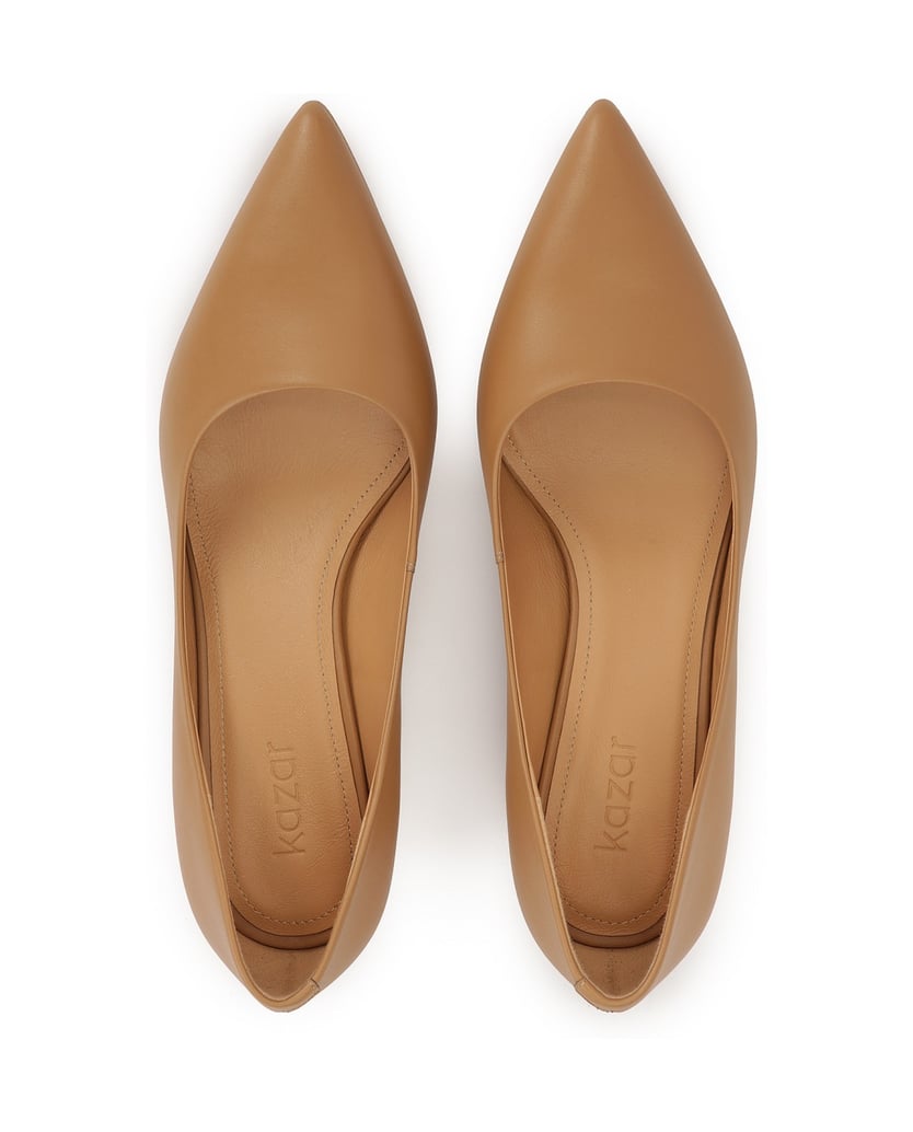 Kazar-Hellbraune-Pumps-mit-breitem-Absatz-camel
