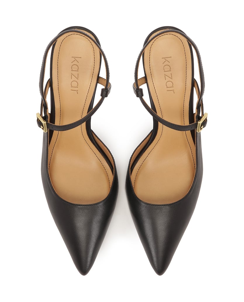 Kazar-Elegante-schwarze-Pumps-mit-ausgeschnittenem-Schaft-schwarz