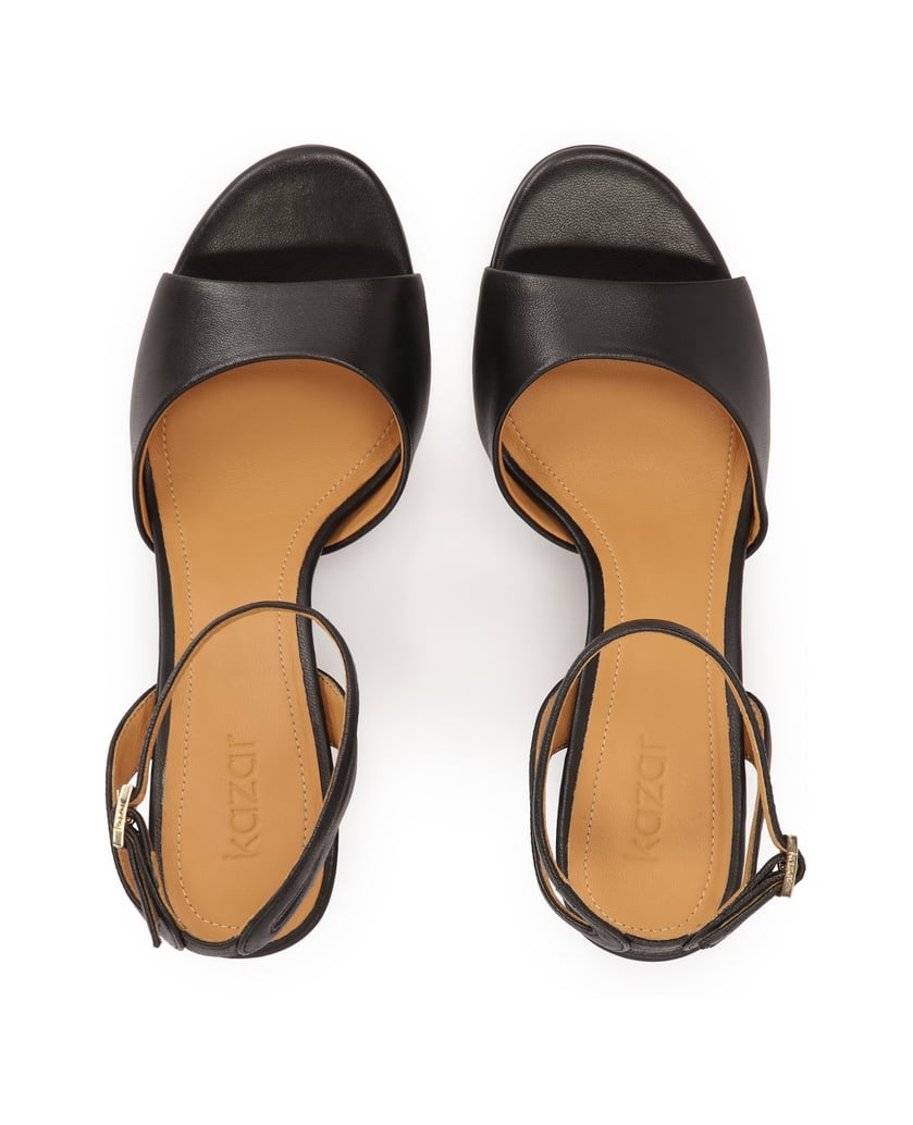 Kazar-Schwarze-Sandalen-mit-breitem-Absatz-schwarz