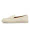 Kazar Halbschuhe aus cremefarbenem Leder zum H weiss