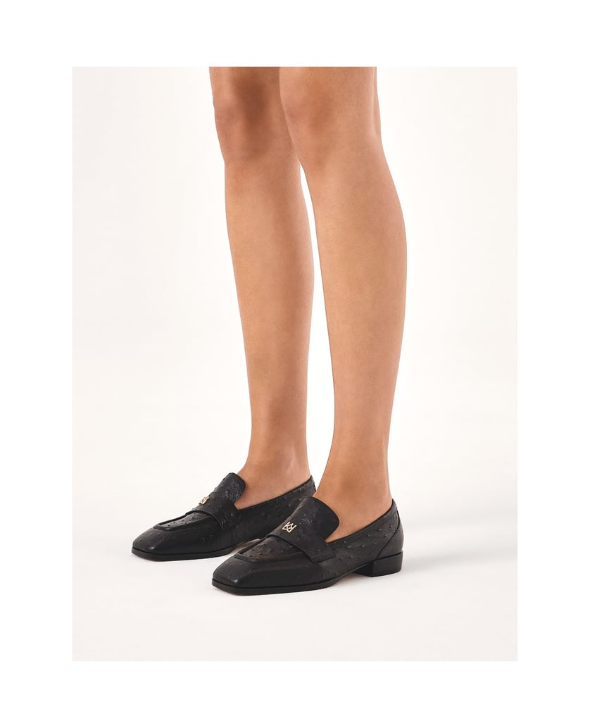 Kazar-Slipper-mit-quadratischen-Zehen-schwarz