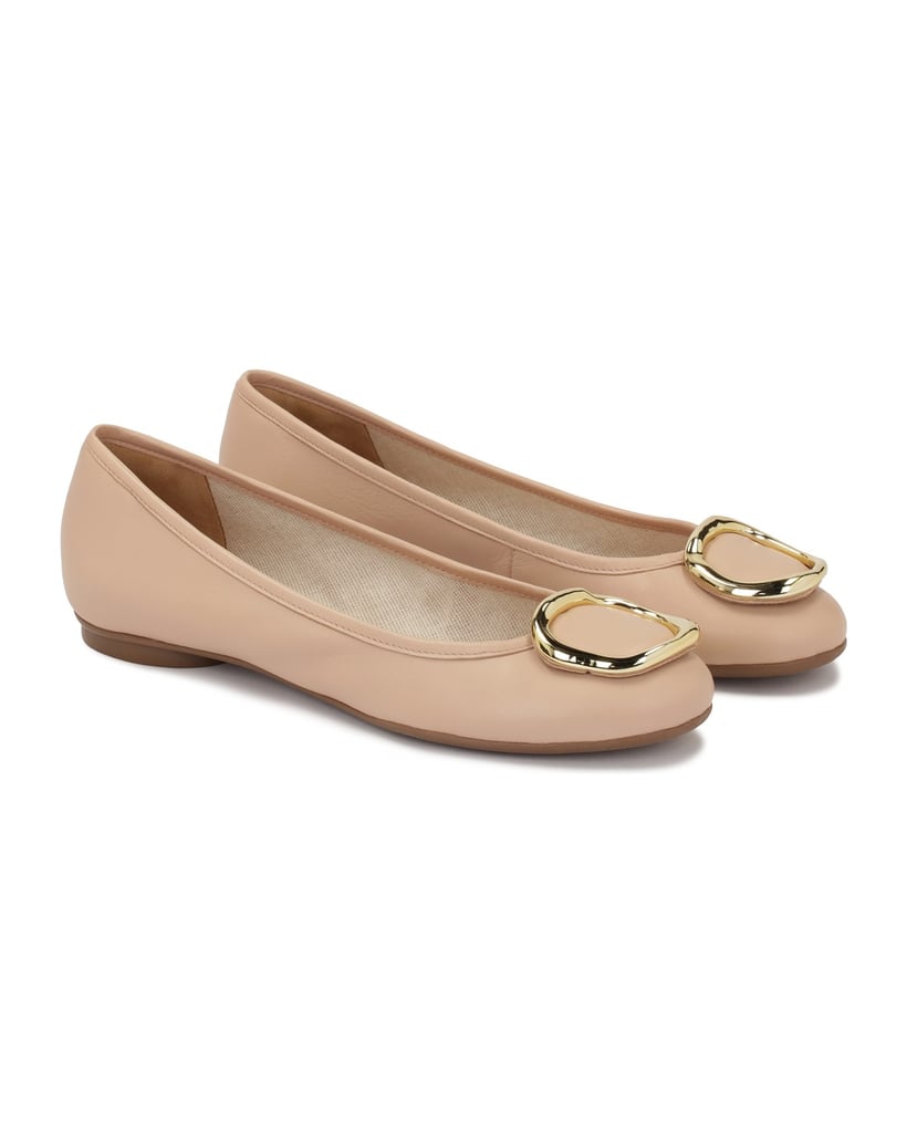 Kazar-Ballerinas-aus-Leder-in-Pastellfarben-pink