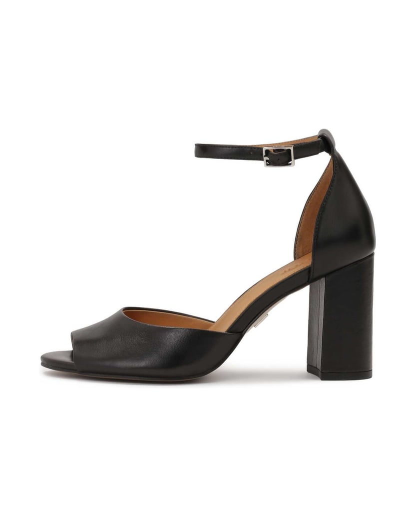 Kazar-Klassische-schwarze-Sandalen-mit-breitem-Riemen-schwarz