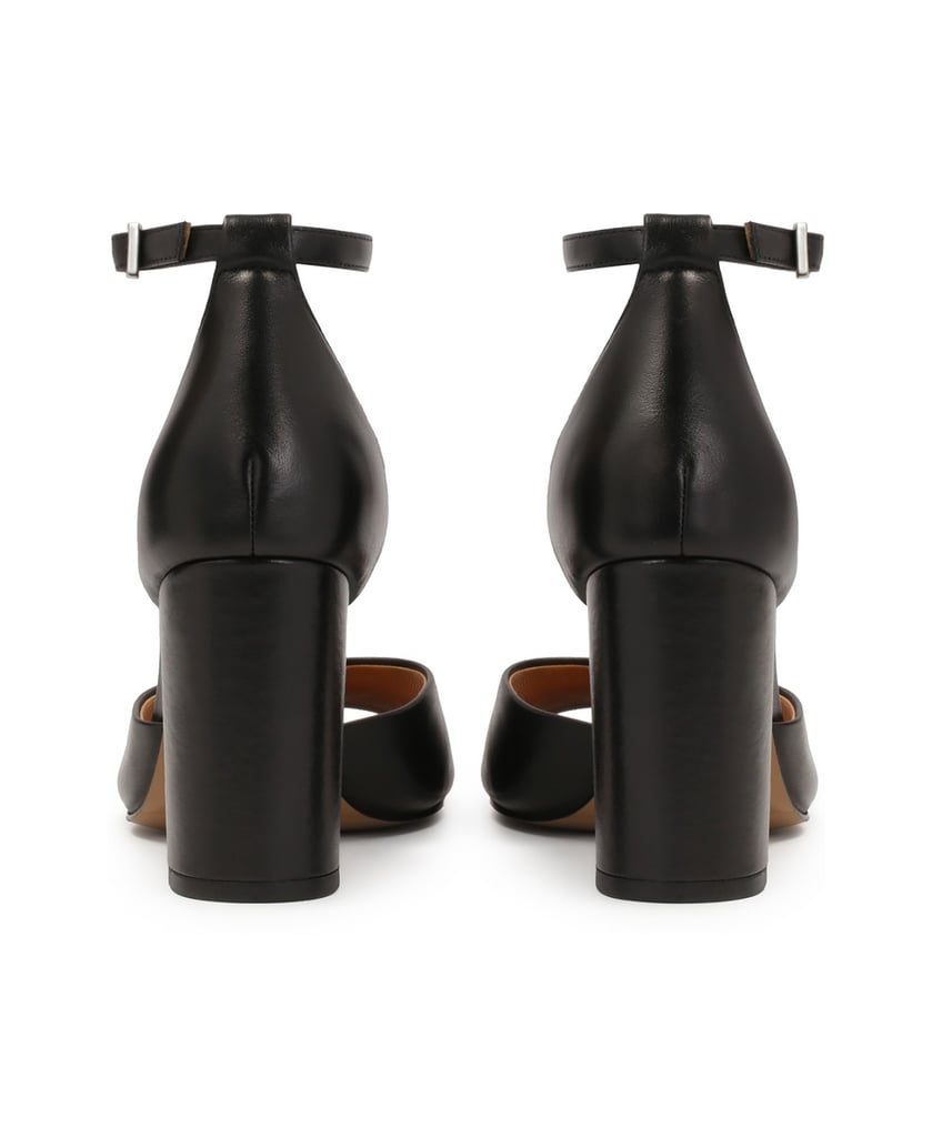 Kazar-Klassische-schwarze-Sandalen-mit-breitem-Riemen-schwarz