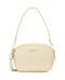 Kazar Cremefarbene Lederhandtasche mit zwei el weiss