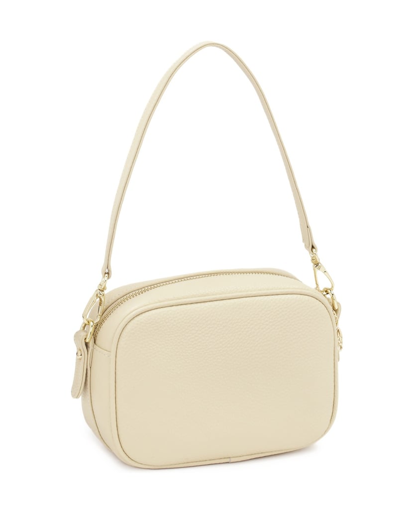 Kazar-Cremefarbene-Lederhandtasche-mit-zwei-eleganten-Griffen-weiss