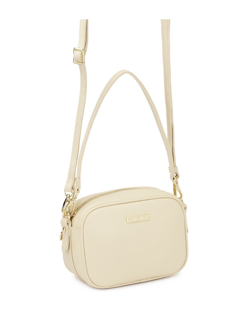 Kazar-Cremefarbene-Lederhandtasche-mit-zwei-eleganten-Griffen-weiss