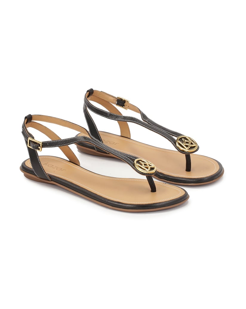 Kazar-Schwarze-Sandalen-schwarz