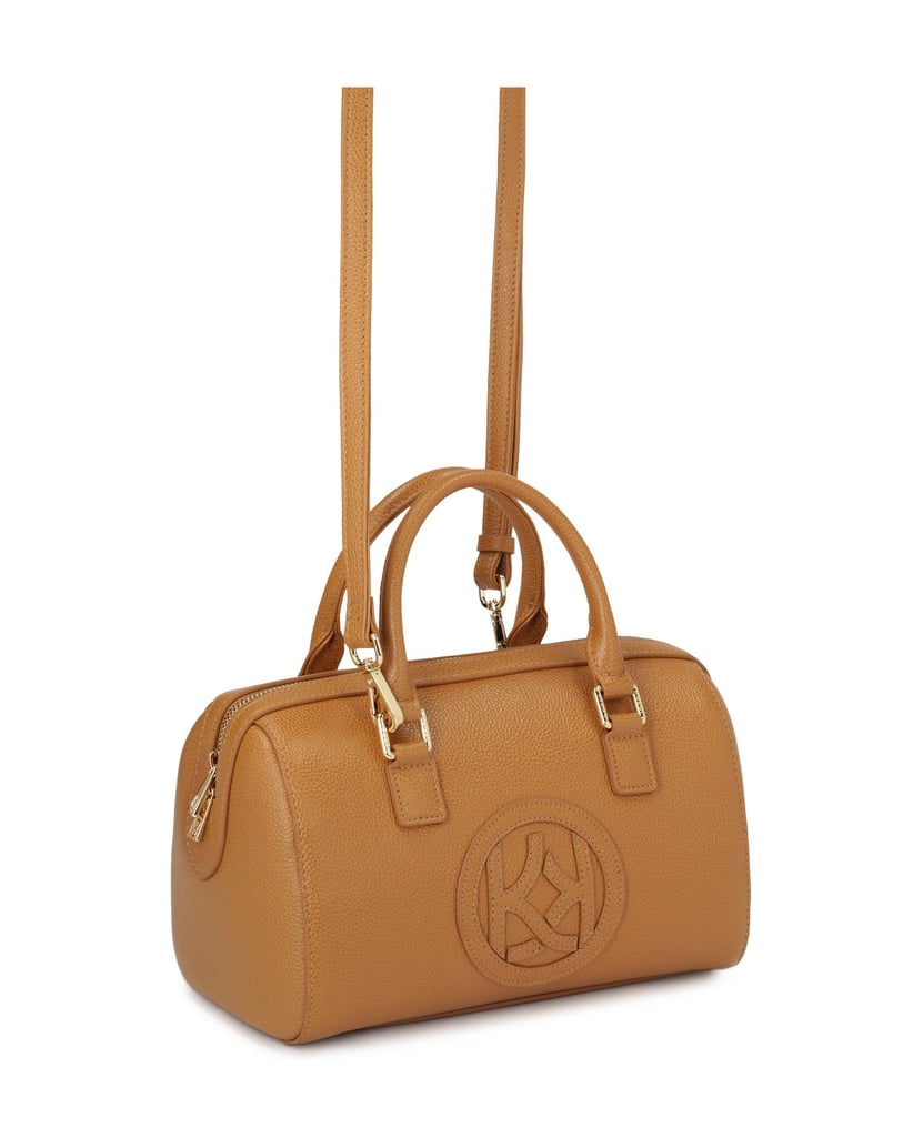 Kazar-Hellbraune-Leder-Kofferhandtasche-camel