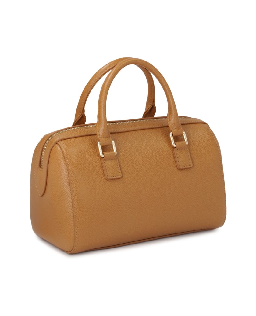 Kazar-Hellbraune-Leder-Kofferhandtasche-camel