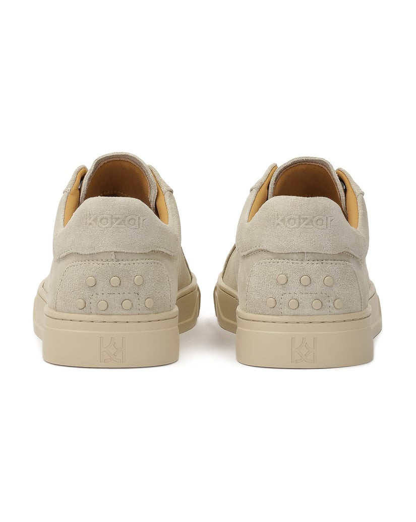 Kazar-Beige-Wildleder-Turnschuhe-beige