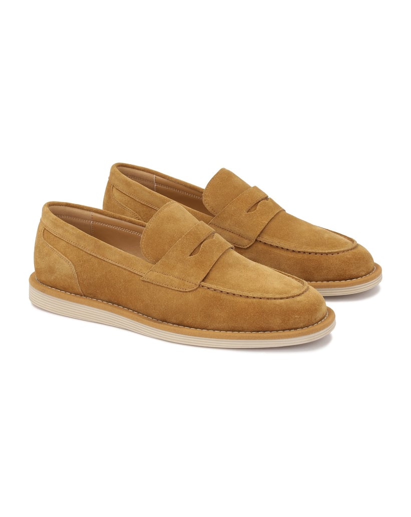 Kazar-Hellbraune-Slipper-aus-Wildleder-camel