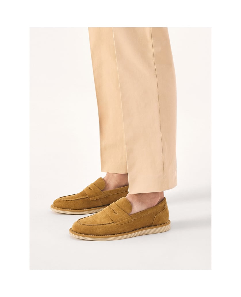 Kazar-Hellbraune-Slipper-aus-Wildleder-camel