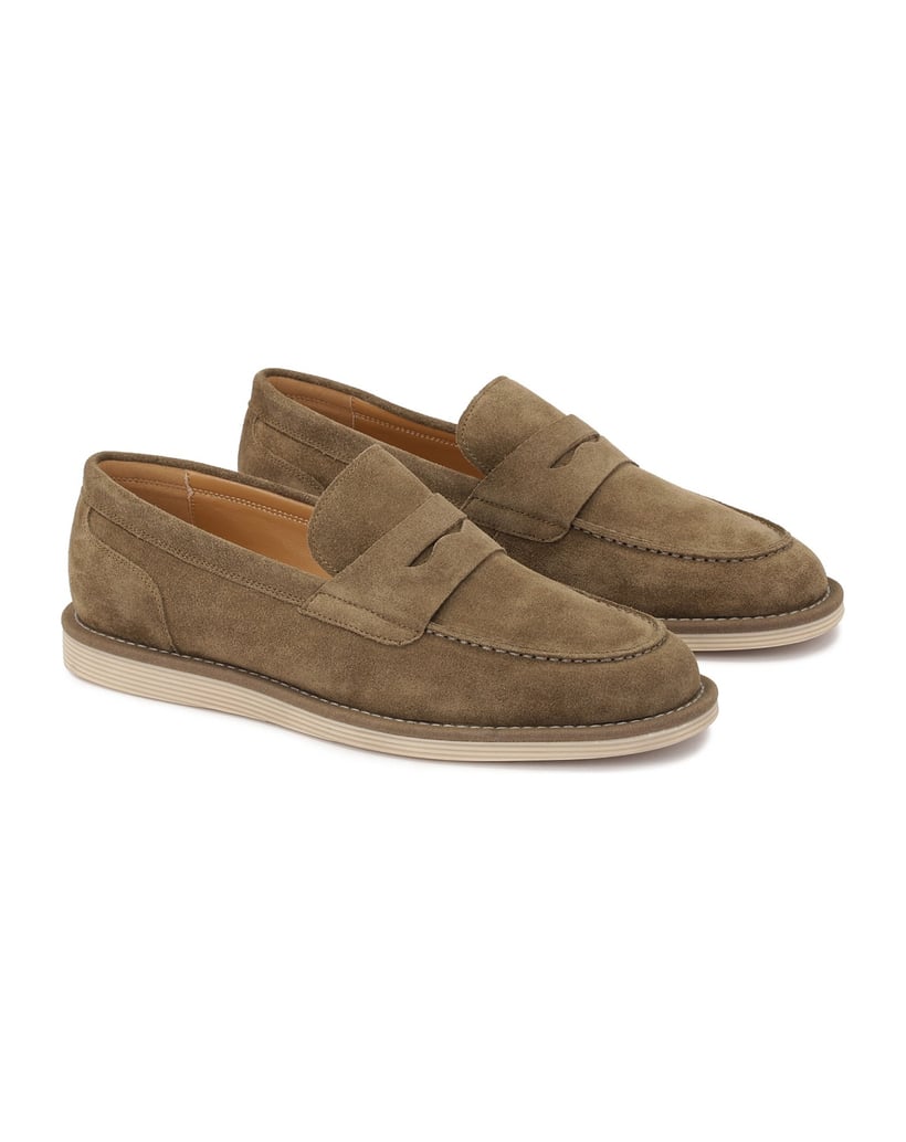 Kazar-Herren-Slipper-aus-Wildleder-taupe
