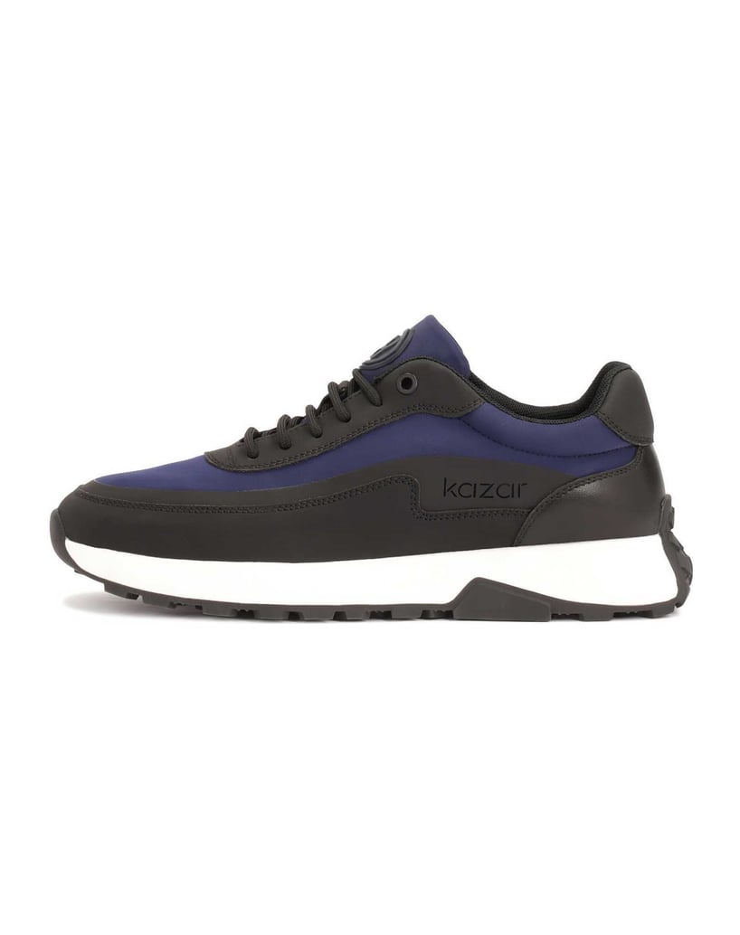 Kazar-Kombi-Material-Turnschuhe-schwarz