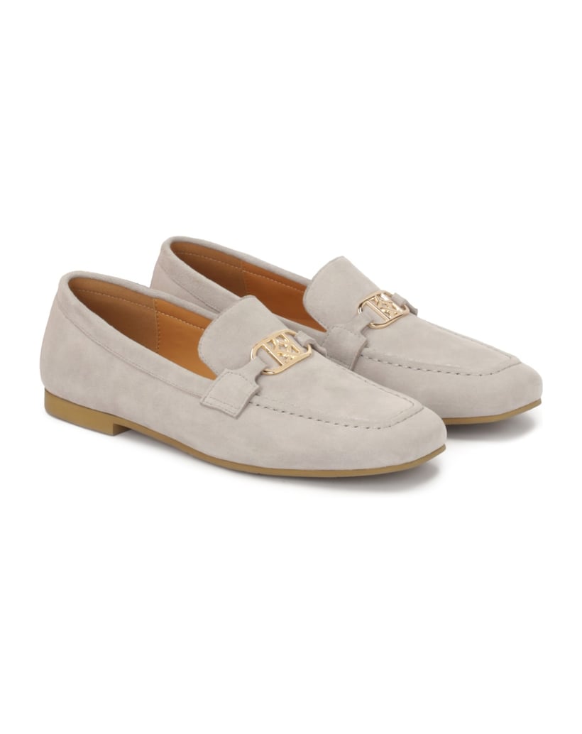 Kazar-Graue-Wildleder-Slipper-mit-Metallverzierung-grau