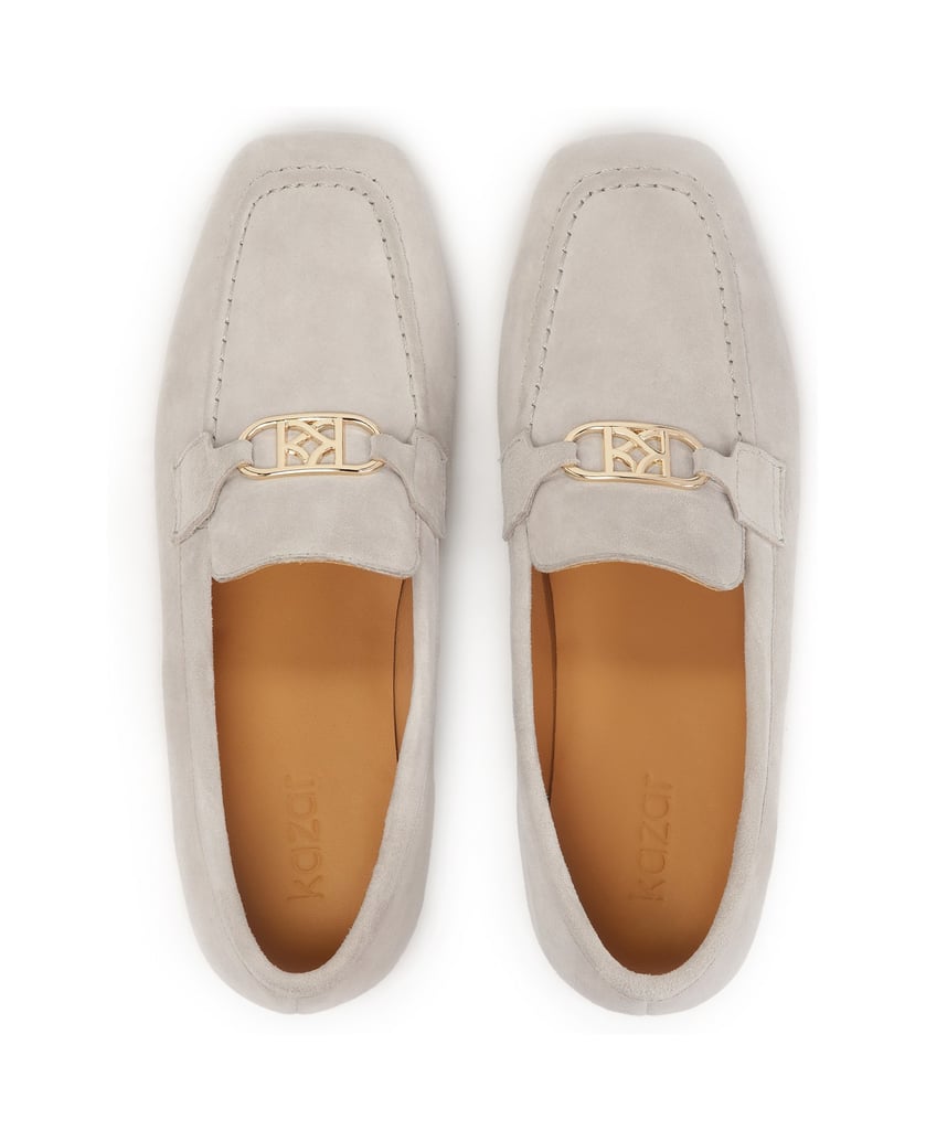 Kazar-Graue-Wildleder-Slipper-mit-Metallverzierung-grau