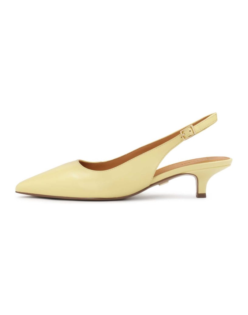 Kazar-Leuchtend-gelbe-niedrighackige-Pumps-gelb