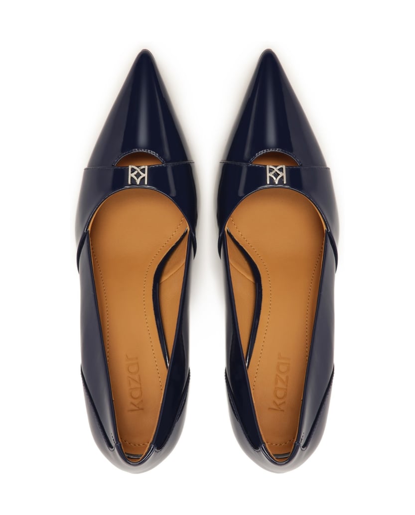 Kazar-Marineblaue-Lackleder-Pumps-mit-Absatz-dunkelblau