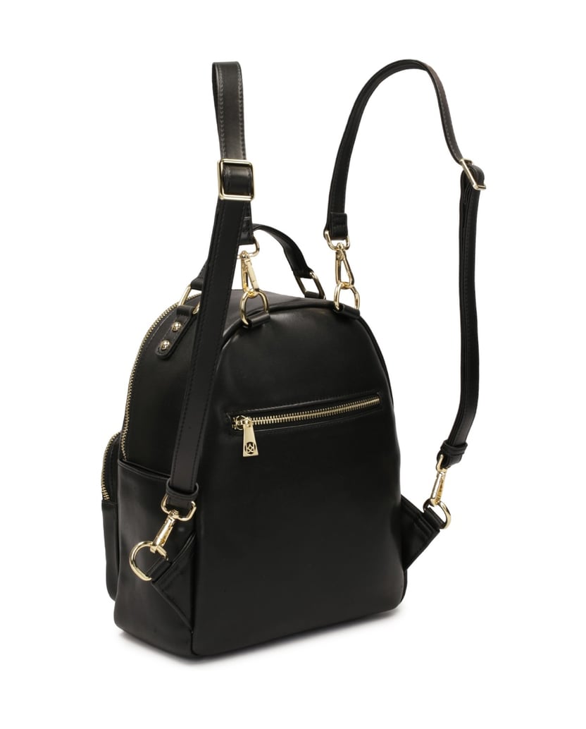 Kazar-Lederrucksack-mit-zahlreichen-Taschen-schwarz
