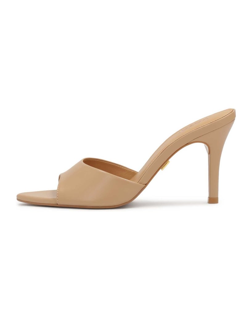 Kazar-Beige-Pantoletten-mit-spitzen-Zehen-beige
