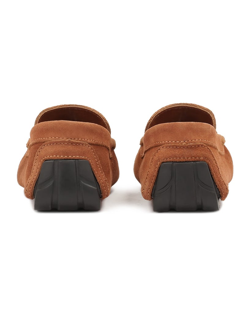 Kazar-Klassische-Mokassins-aus-Wildleder-braun