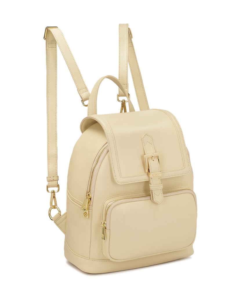 Kazar-Cremefarbener-Rucksack-mit-abnehmbaren-Hosenträgern-weiss