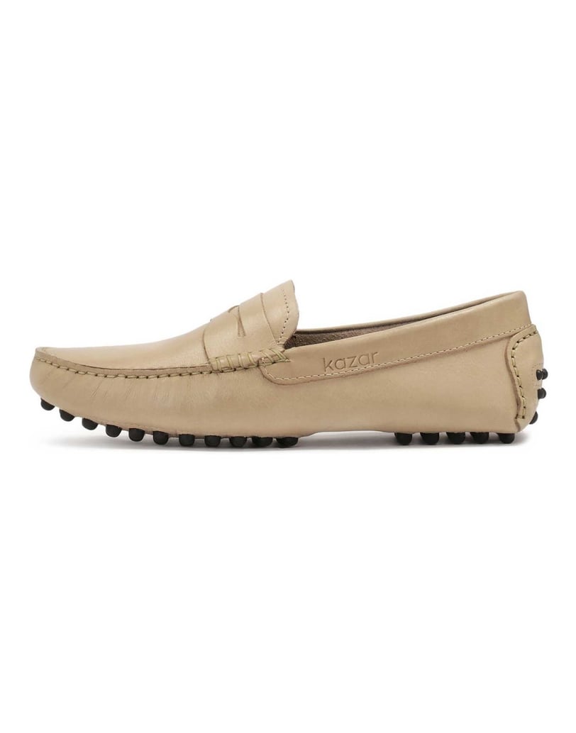 Kazar-Klassische-beigefarbene-Mokassins-beige