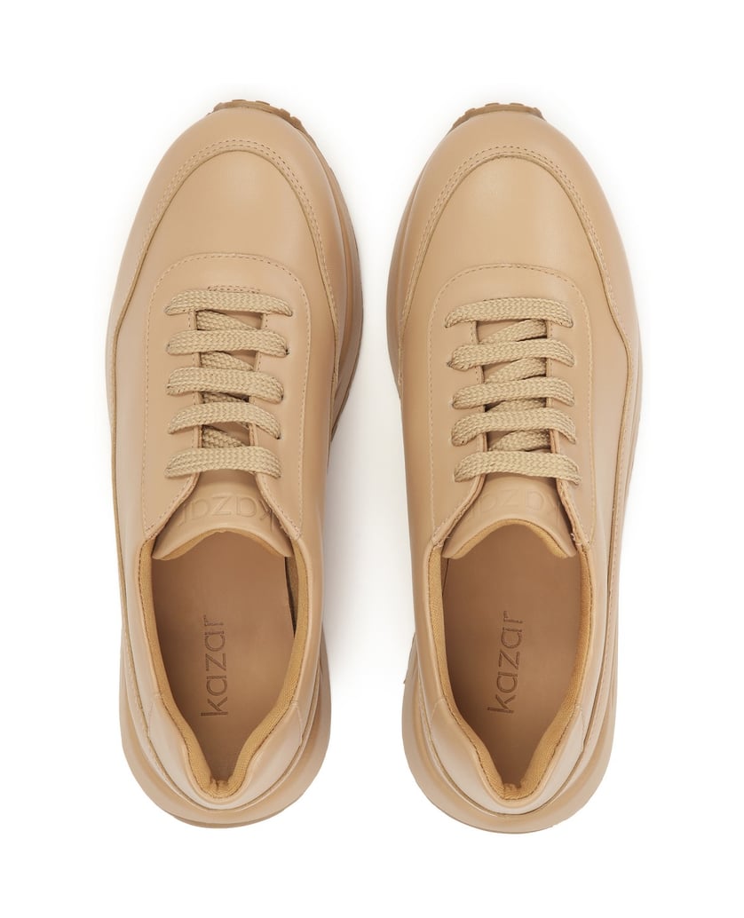 Kazar-Minimalistische-Turnschuhe-in-der-Farbe-Beige-beige