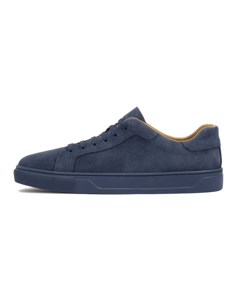 Kazar-Herren-Turnschuhe-aus-blauem-Wildleder-blau