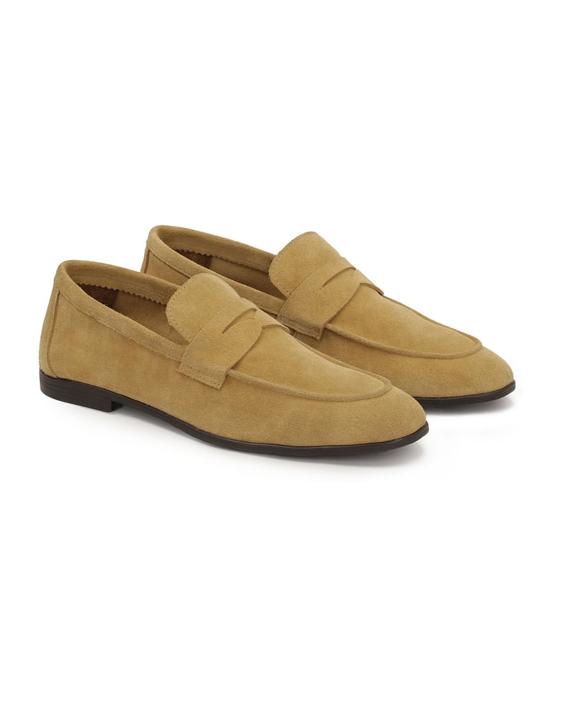 Kazar-Loafers-aus-Wildleder-für-Herren-mit-Schnürchen-beige