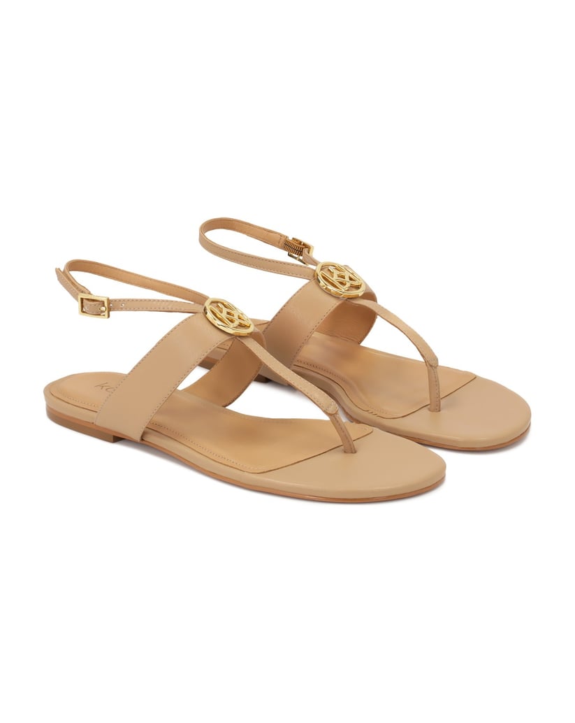 Kazar-Flache-Sandalen-in-Beige-beige