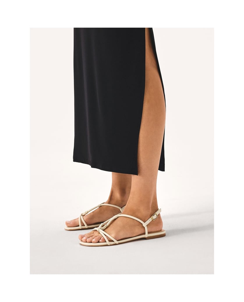 Kazar-Minimalistische-Sandalen-mit-flacher-Sohle-weiss