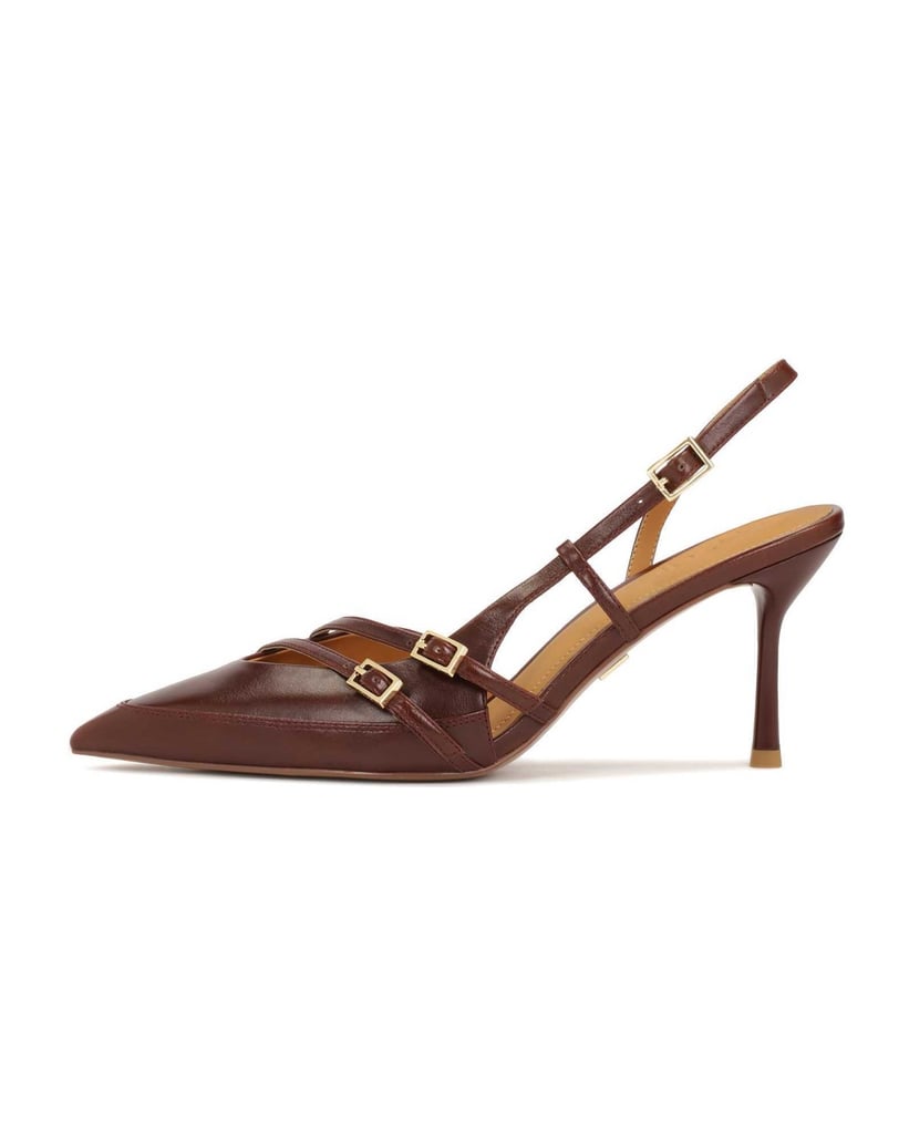 Kazar-Braune-Pumps-mit-offenem-Absatz-braun
