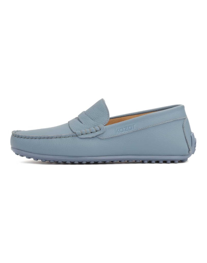 Kazar-Blaue-Herren-Leder-Mokassins-blau
