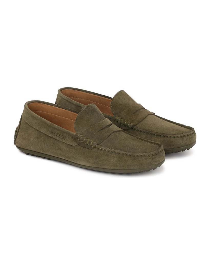 Kazar-Mokassins-für-Männer-in-khaki-oliv